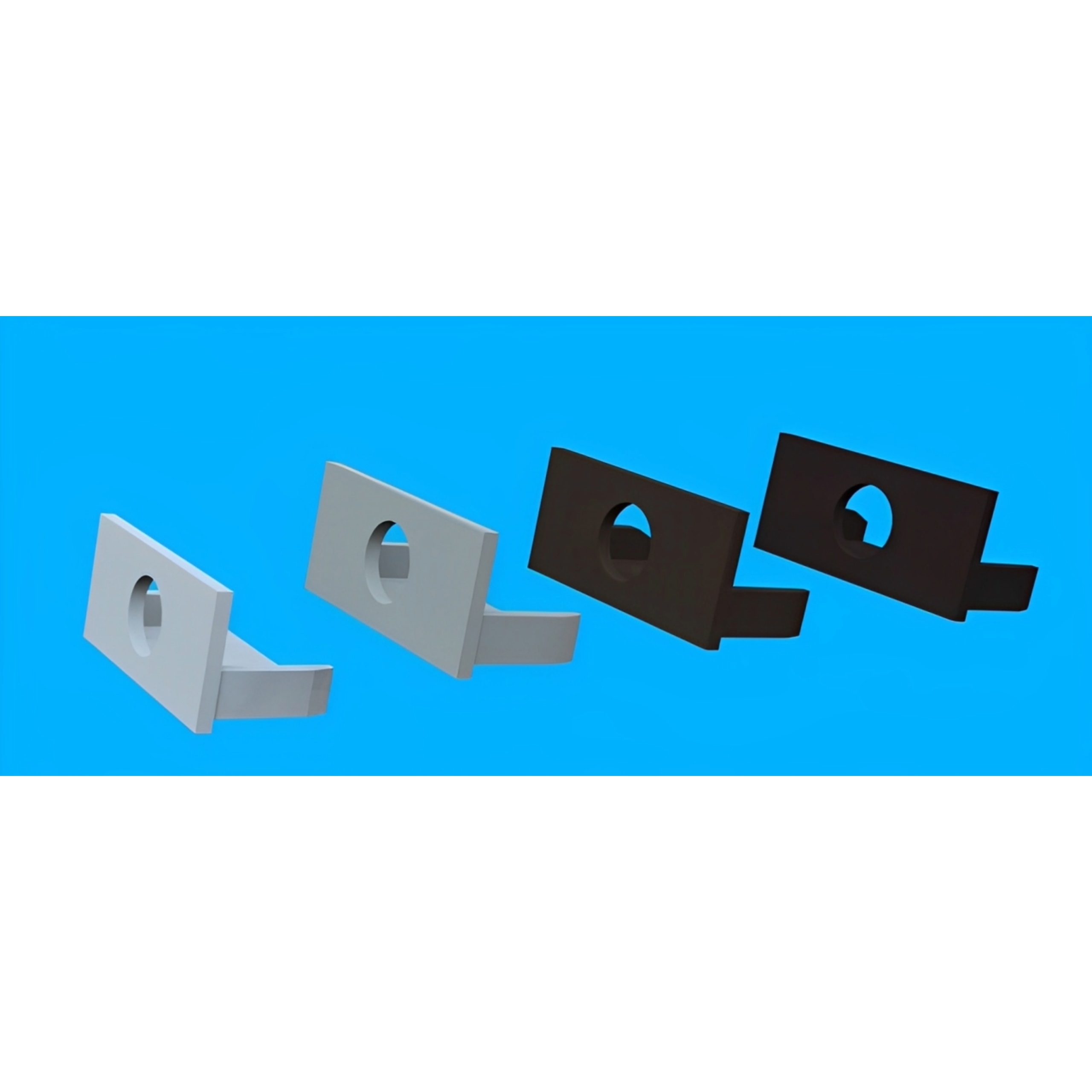 Topo Furado Perfil Led PLED40