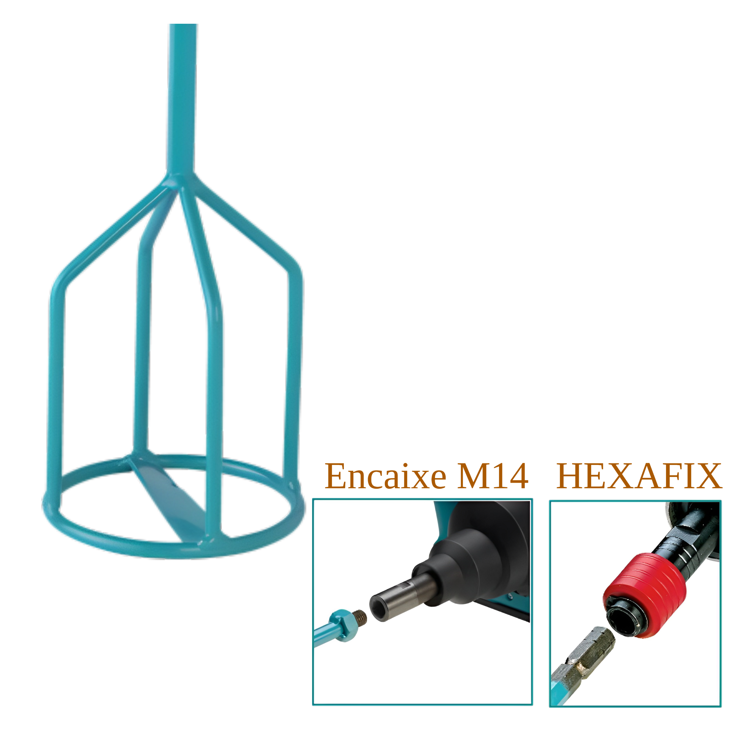 Helice Collomix Capac. Mistura 35/50